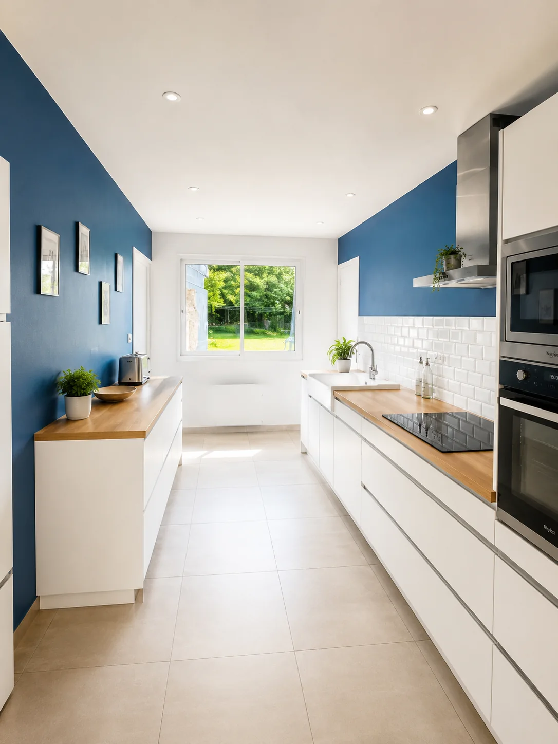Cuisine avec vue fenêtre